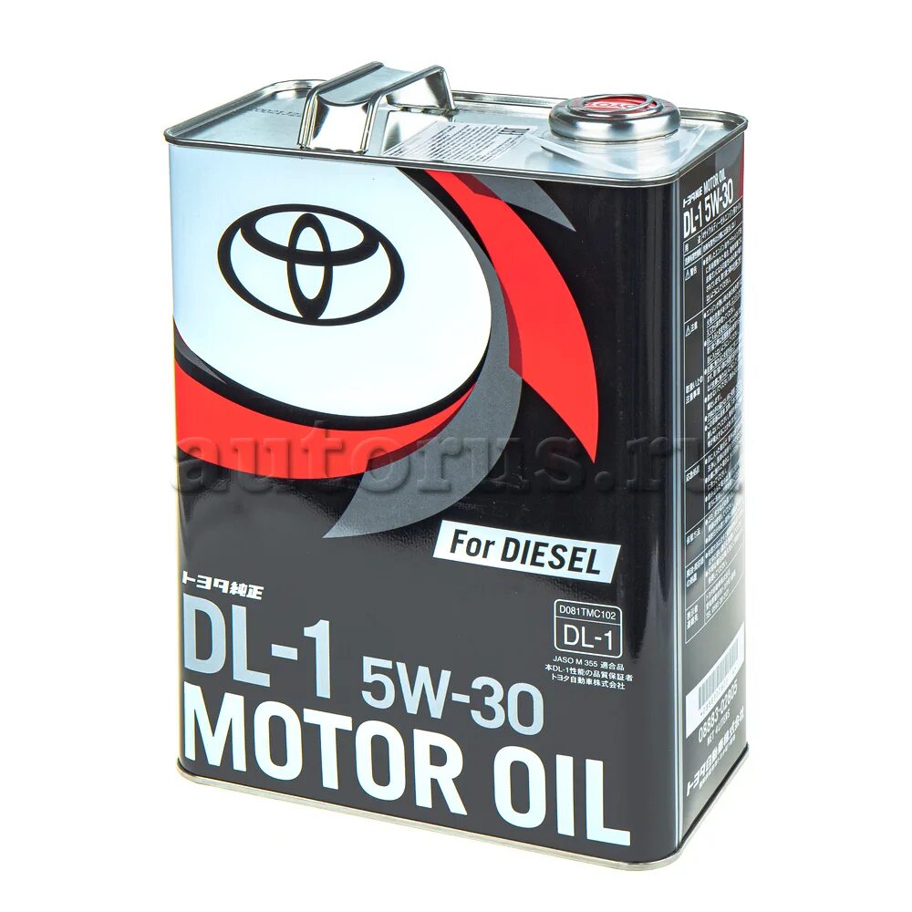 Масло dl 1 5w30. Toyota 0888302805. Масло Тойота 5w30 DL-1. Toyota Diesel Oil DL-1. Масло моторное Toyota DL-1 5w30.