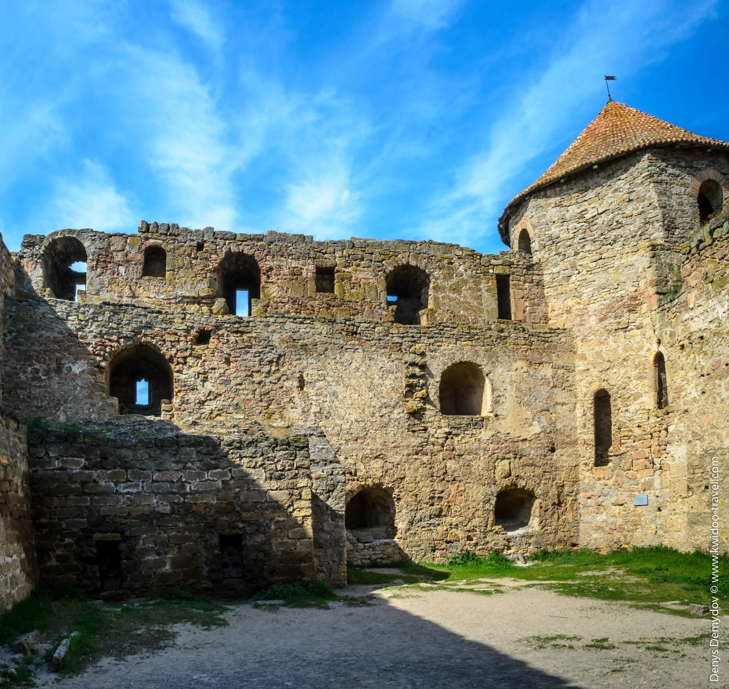 Старая крепость в Белгород-Днестре, Украине Стоковое Фото - изображение насчитыв