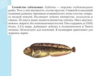Семейство промысловых