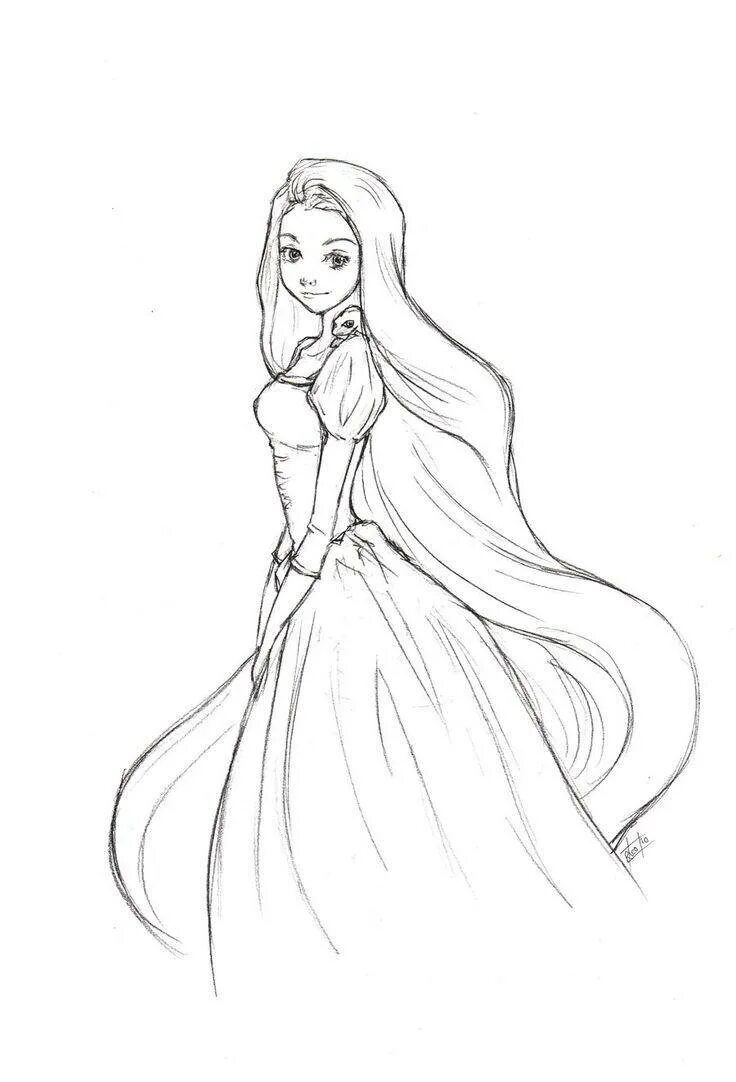 Легкая принцесса. Принцессы Диснея карандашом. Принцесса рисунок карандашом. Рисунки для срисовки принцессы. Рисунки для срисовки Дисней.