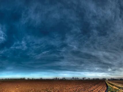Breaking sky