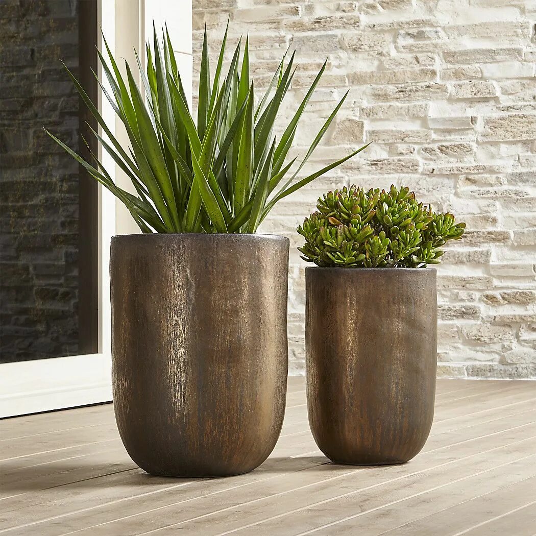 Crate&Barrel кашпо. Crate &Barrel горшки. Кашпо ВИНГАРДЕН. Вазон Max Planter-1121.