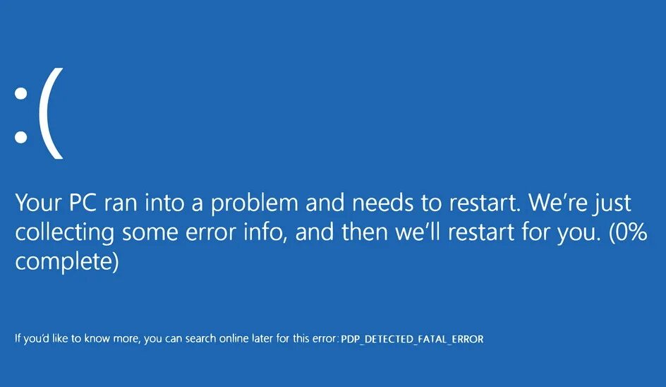 System being restarted