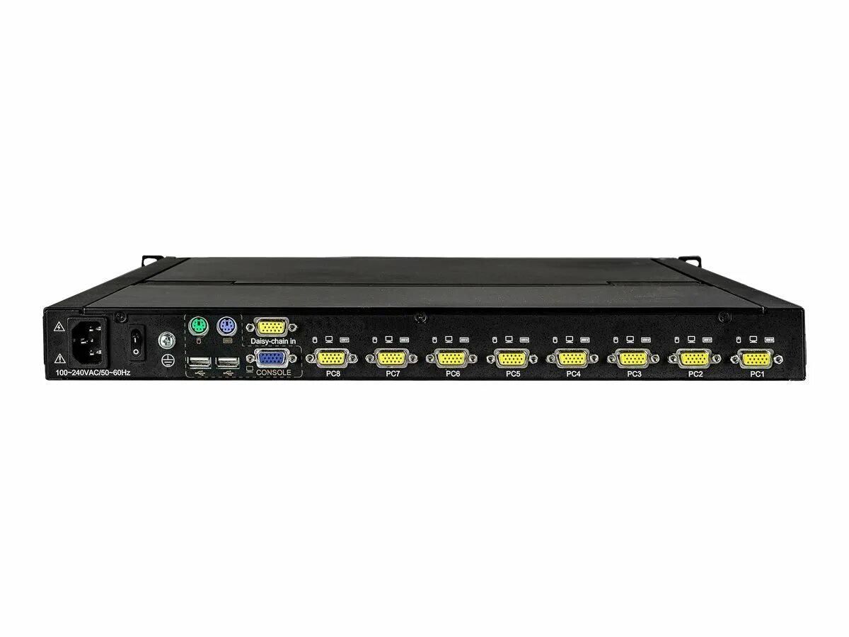 Kvm 8 port. Kvm-консоль procase e1716hd. выдвижная kvm консоль racknode в стойку или шкаф 19 2u, lcd монитор 17 1280x1024 vga/dvi. kvm 19 в стойку. квм консоль 19 стойку.