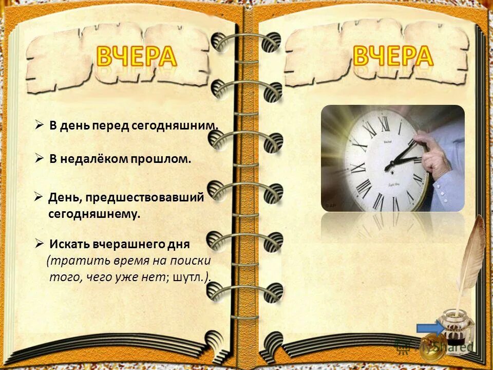 Искать вчерашний день значение. Вчерашний день фразеологизм. Дата вчерашнего дня. Ищи вчерашний день. Время за вчерашний день