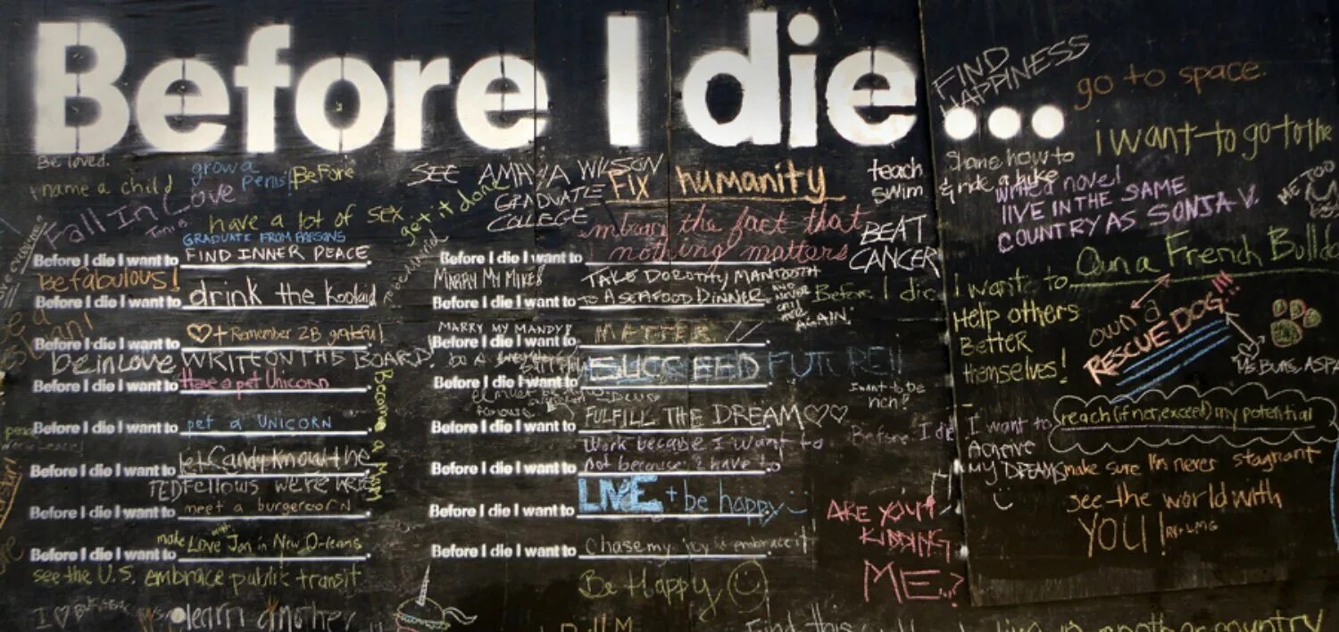 Don t die before i do. Don t die before i do