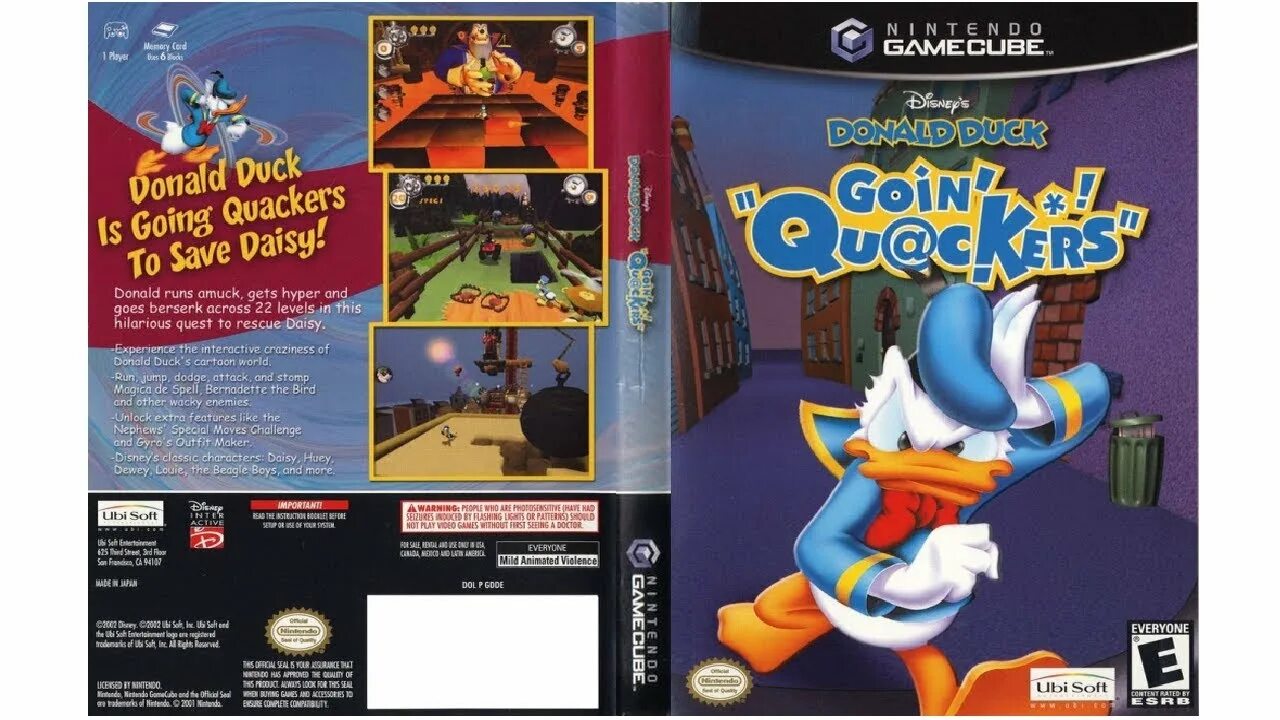 Donald duck goin. Ps2 Disney's Disney's Donald Duck Goin Quackers русская версия. Donald Duck ps1. Donald Duck ps1 обложка. Donald Duck Goin Quackers на ПС 3.