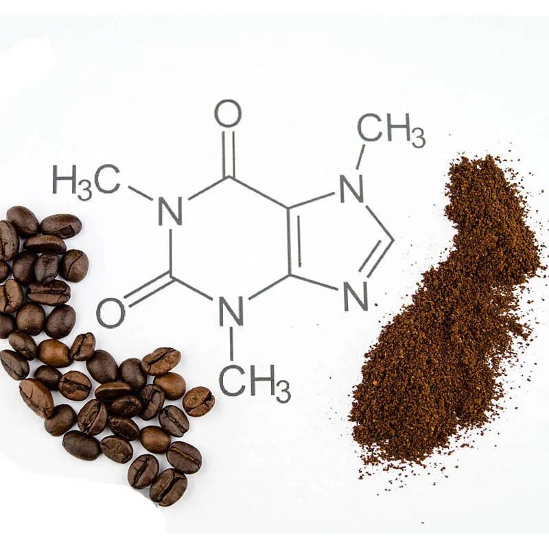 Какие вещества содержатся в кофе формула. Химическая формула кофеина. Химическая формула кофе. Кофеин строение молекулы. Кофеин алкалоид.