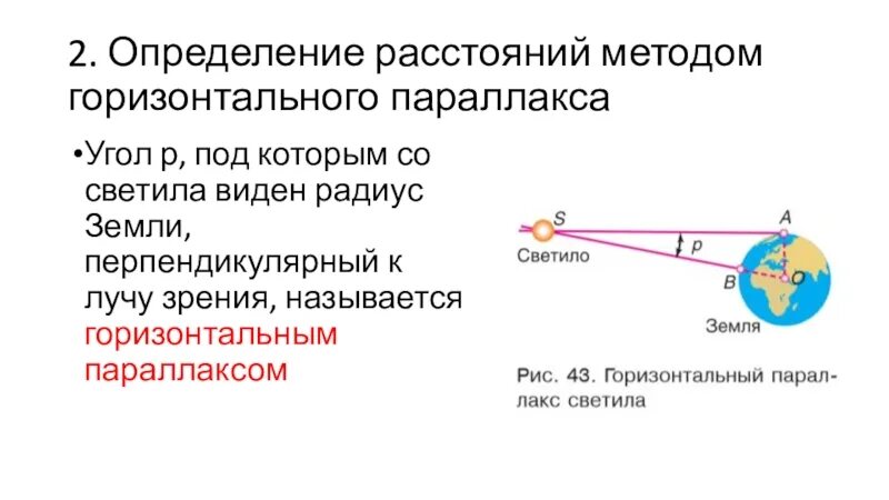 Горизонтальный параллакс юпитера. Методы определения расстояний горизонтального параллакса. методы определения расстояний горизонтального параллакса таблица. горизонтальный параллакс светила. горизонтальный параллакс доклад.