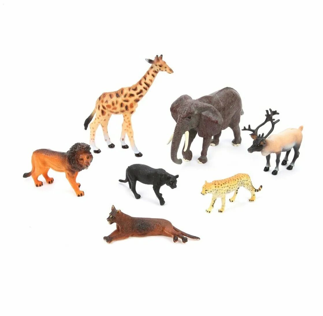 набор животных bondibon "ребятам о зверятах", динозавры, 5", 12 шт. игрушки диких животных. набор "дикие животные" t33703. дикие/домашние", бондибон. игрушки фигурки животных.