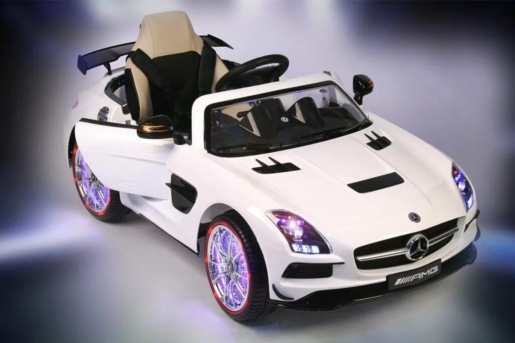 Электронная машина ели. Mercedes SLS a333aa VIP. Детский электромобиль Мерседес СЛС. Мерседес СЛС электрокар. Mercedes lb-6688 электромобиль.