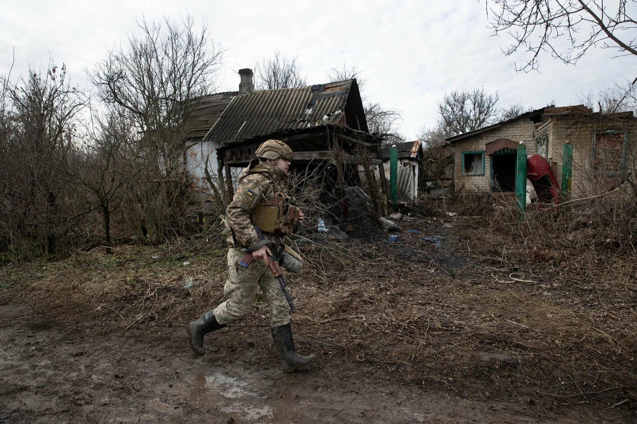 Украина 2023. Русские военные на Украине.