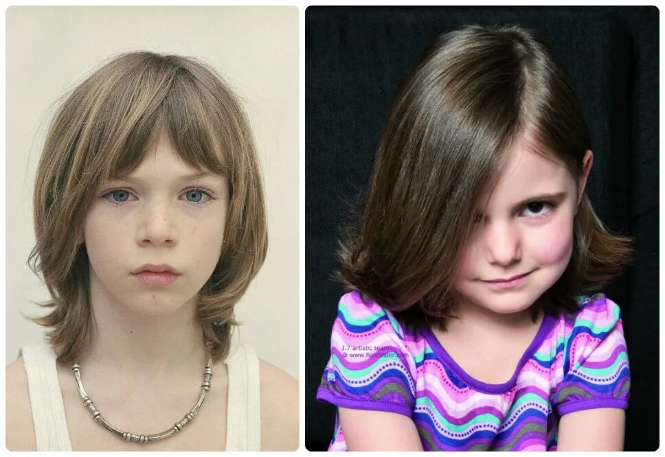 стрижки для девочек.