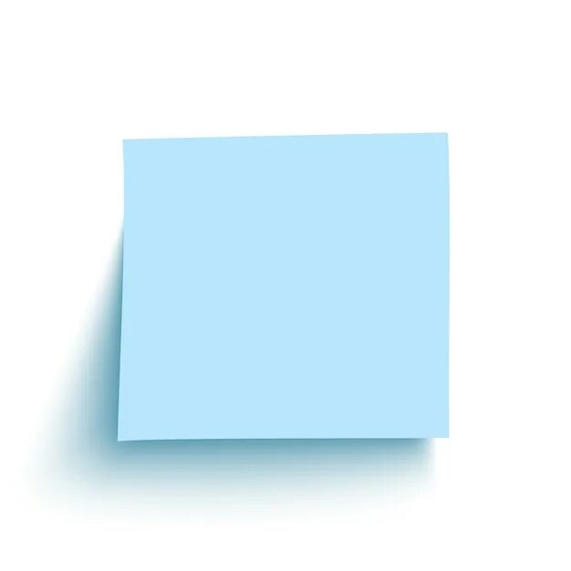 Заметка голубая на прозрачном фоне. Синяя заметка на прозрачном фоне. Блок с заметками синий. Blue стики. Стики blue