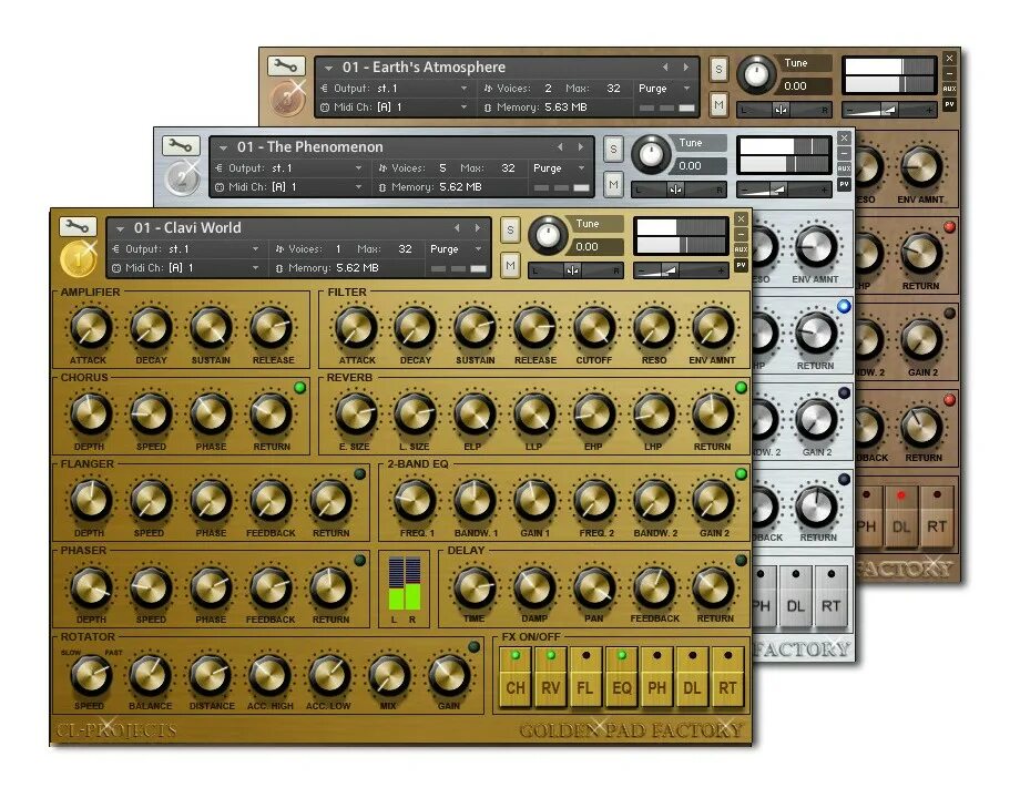 Cl programming. CL-Projects - Golden Pad Factory. Kontakt 5 Factory Library. Midi Electric Guitar Pack Kontact.