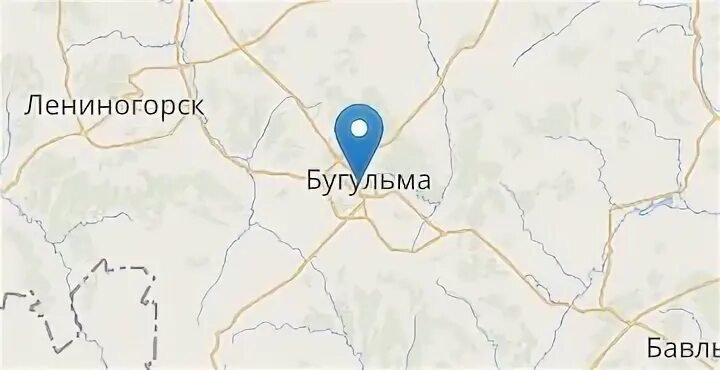 Где находится город бугульма
