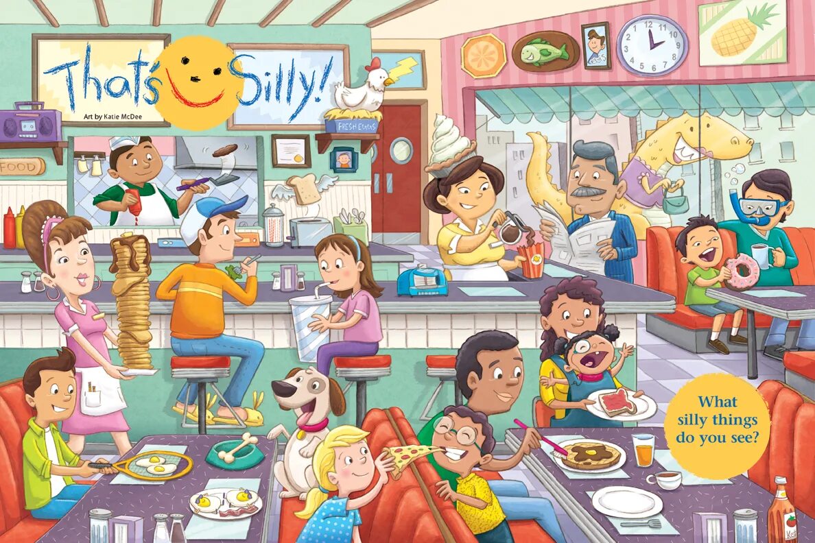 Are you doing dishes. Игра describe a picture. Картинка description. Silly things. Описание картины на английском.