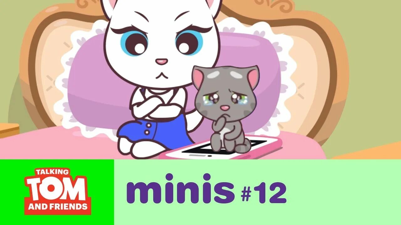 Talking tom minis. Говорящий том Minis. Том мини Анджела. Том и друзья мини. Talking Tom and friends мини.