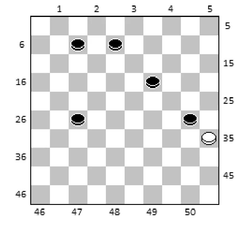 Противостояние дамок на большаке 8 букв. Ход дамки в шашках. Шашки ход дамки. Комбинации шашки с дамкой. Партия в стоклеточные шашки.