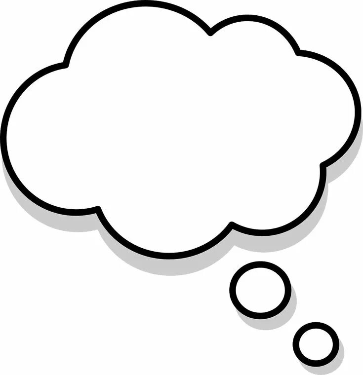 Thinking bubble