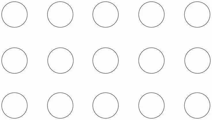 Шаблоны кружков для вырезания из бумаги распечатать Printable 1 Inch Macaron Template Circle  Macaron template, Circle t