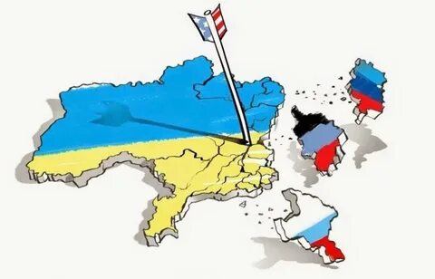 Карта без украины