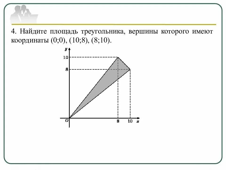 Имеют координаты. Найдите площадь треугольника координаты которого. Найдите площадь треугольника координаты которого имеют. Найти площадь треугольника вершины которого имеют координаты. Найдите площадь треугольника вершины которого имеют координаты 2 2 8 10.