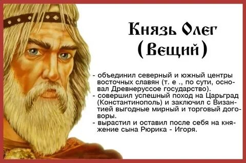 Цитаты вещего олега