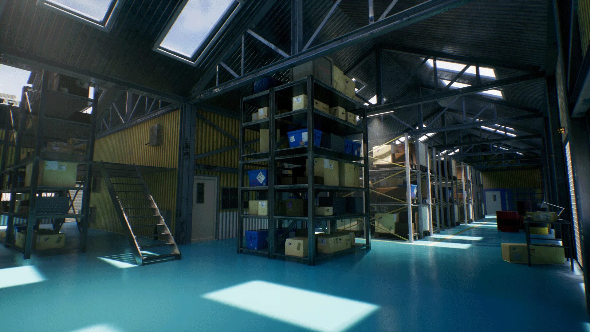 Unreal marketplace. Modular warehouse for ue4. склад 4. warehouse unreal engine.