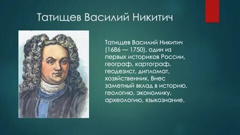 Василия татищева