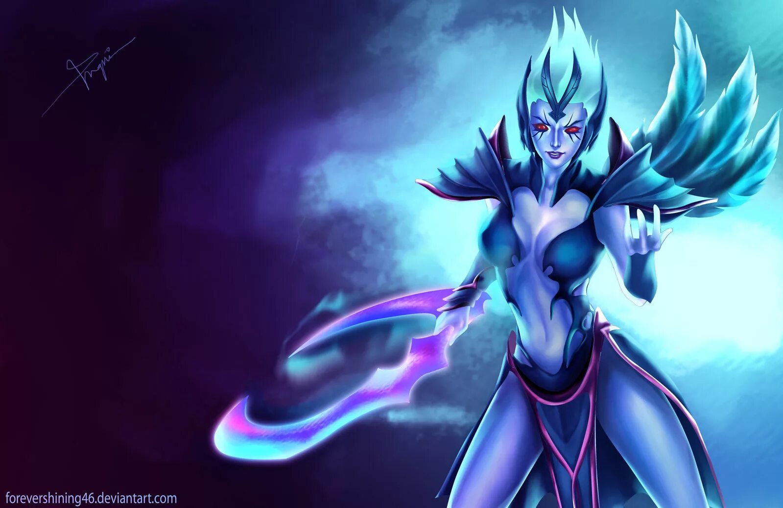 Винга 5. Венга спирит дота 2. Герои дота 2 венга. Vengeful spirit. Vengeful_spirit_69.