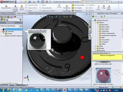 Solidworks отверстие