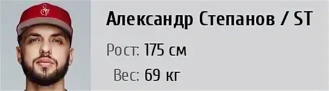 Рост степана