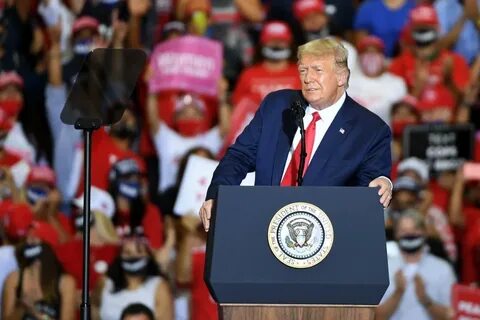Предвыборный митинг трампа