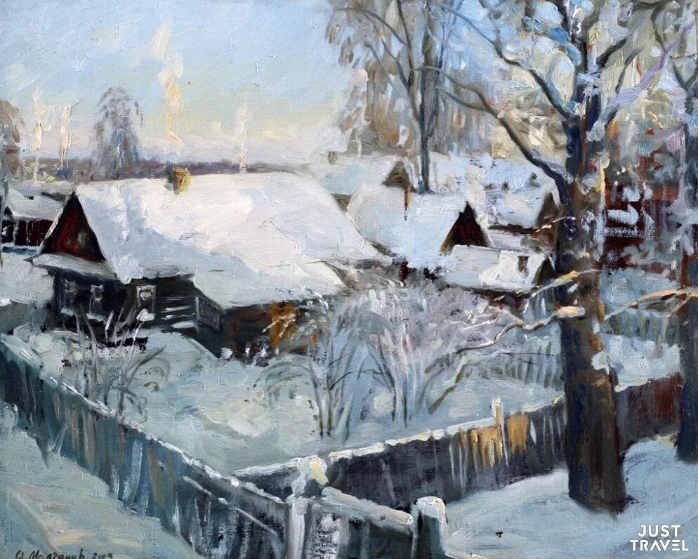 Очерк зимнего. Очерк зимнего