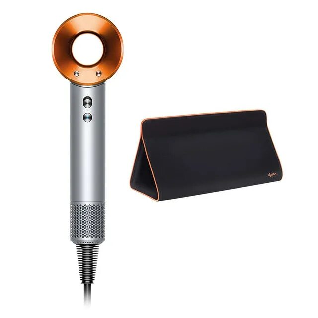 Фен дайсон магазины. Фен Дайсон. Дайсон Supersonic hd03. Dyson Supersonic Copper. Фен Dyson Supersonic с чехлом.