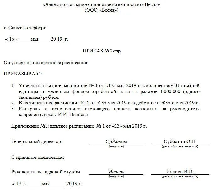 Приказ об утверждении штатного расписания. Приказ об утверждении штатного расписания образец. Приказ утвердить штатное расписание образец. Распоряжение об утверждении штатного расписания. Приказ по ковид