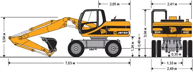 Колесный экскаватор jcb js 130w. Hyundai 220 экскаватор габариты. Экскаватор вольво 140 габариты. Габариты колесного экскаватора. Габариты колесного экскаватора jcb.
