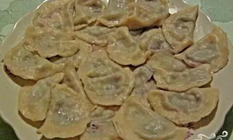 Вареники с пасленом