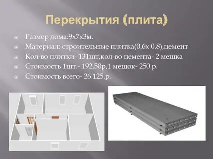 М плит