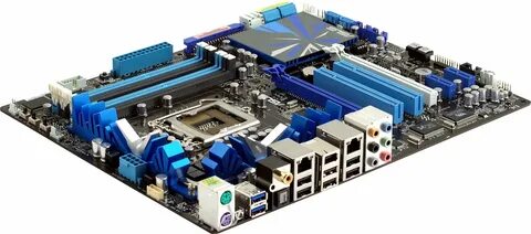 Материнская плата asus p7p55d