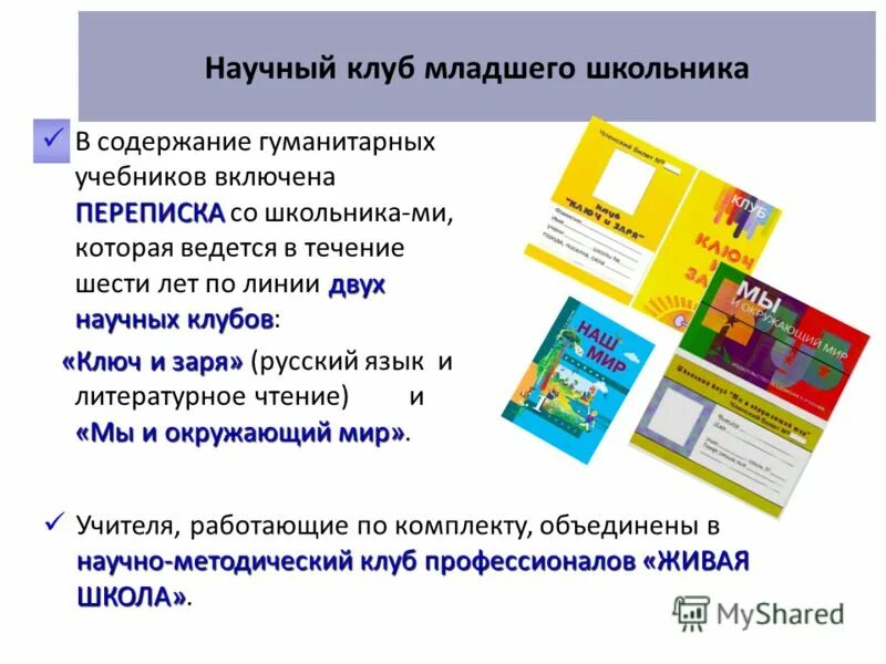 Громова лариса алексеевна. Клуб ключ и заря. Программная деятельность. Работа в клубе перспективная начальная школа. Программа клуба для младших школьников.