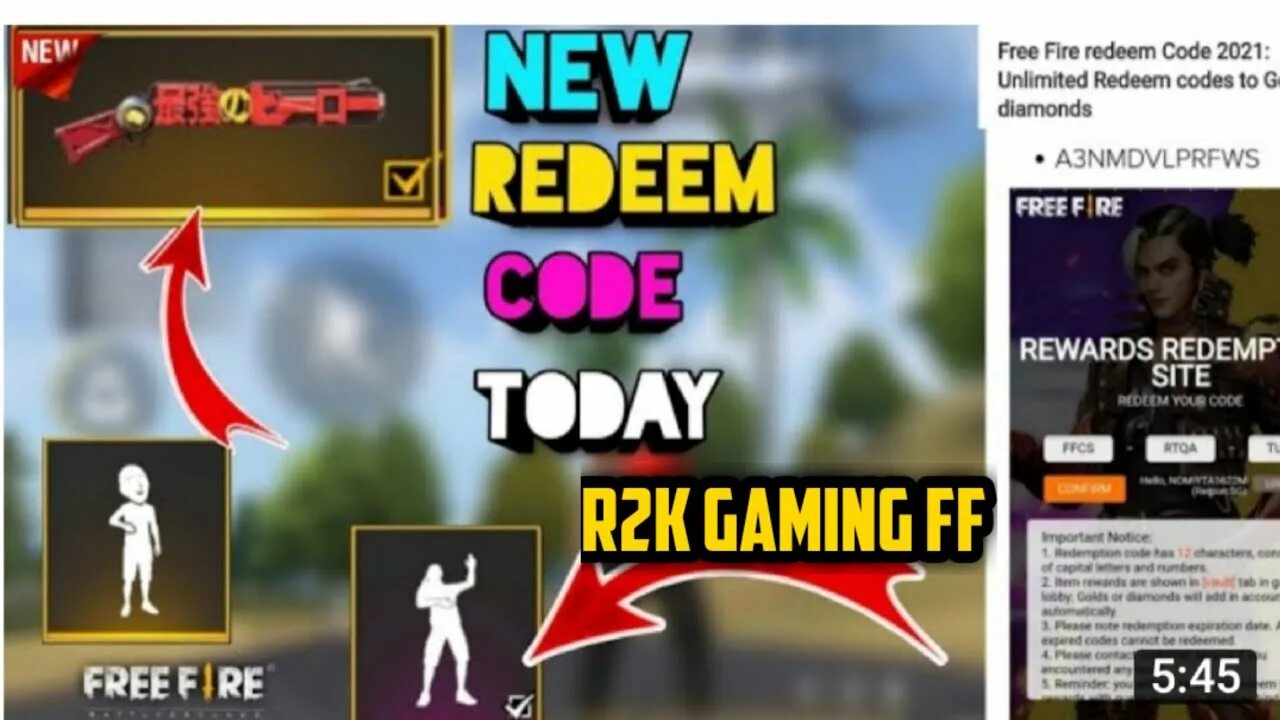 Redeem game codes. Redeem code.