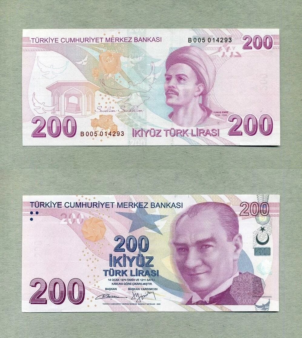 Tl kac ruble. 200 Lira. Турецкие купюры. Банкноты турецкой Лиры.