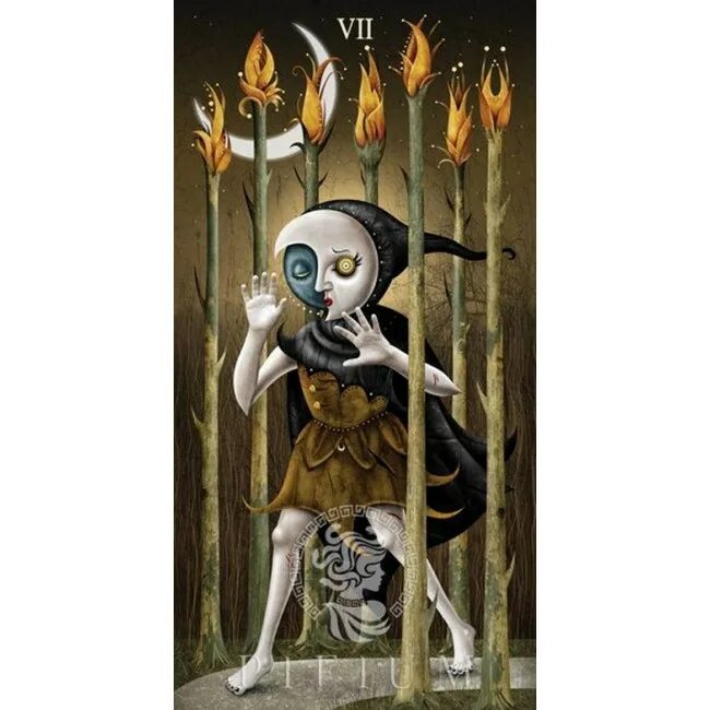 колода таро безумной луны. двойка мечей таро безумной луны. таро безумной луны мечи. карты таро безумной луны. королева мечей таро безумной луны.