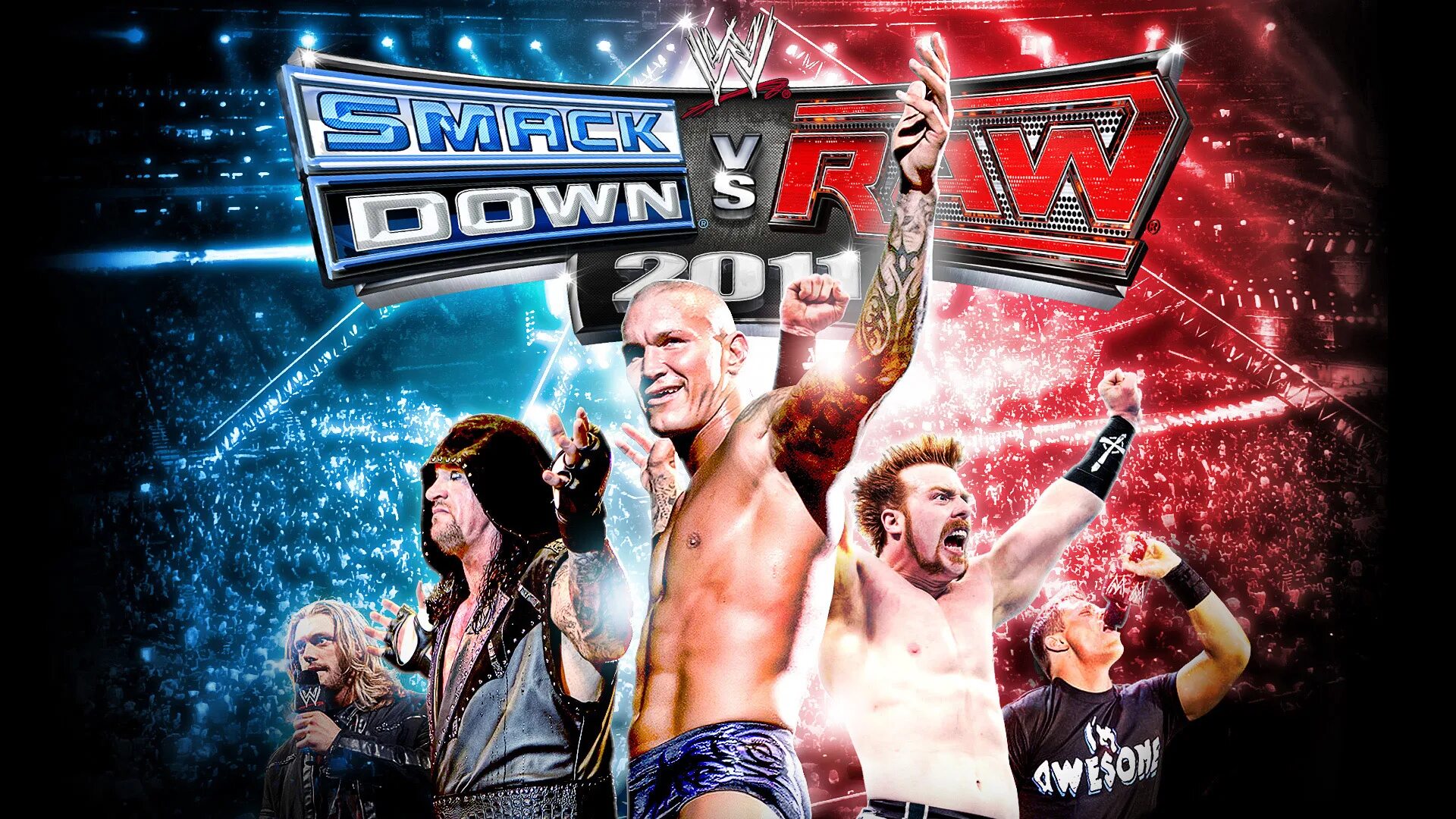 Wwe smackdown на русском. WWE SMACKDOWN! Vs. Raw 2011. WWE SMACKDOWN 2011. WWE SMACKDOWN vs. Raw 2011 poster. WWE 2k11.