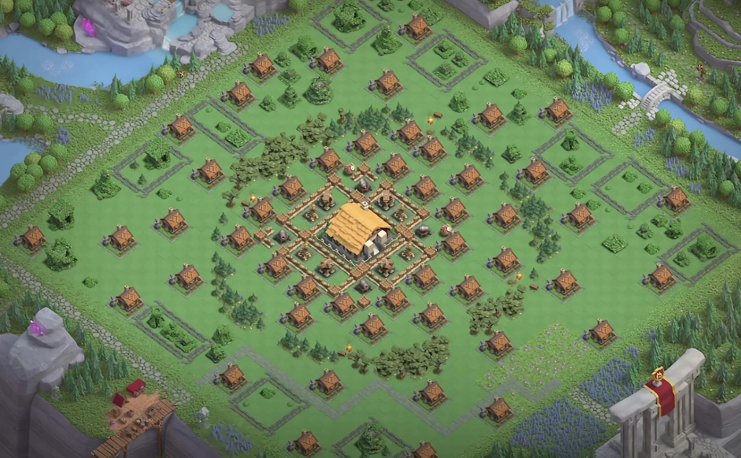 Столица clash of clans