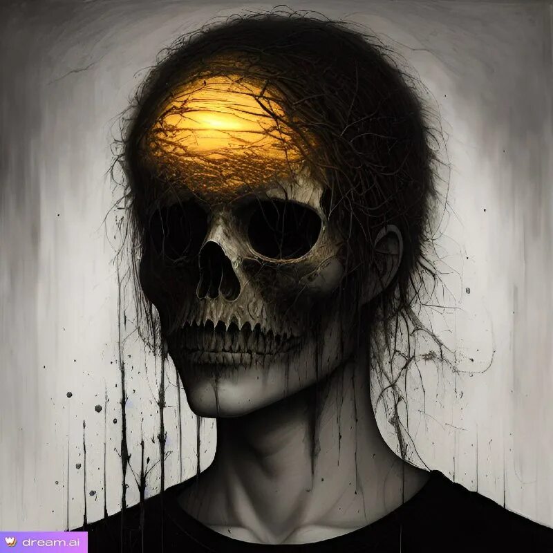 Депрессивный сюрреализм. Пустота в голове нет мыслей. Пустота в голове нет мыслей. Пустота в голове нет мыслей. Мысли в голове.