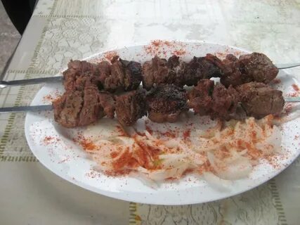Порция шашлыка на человека