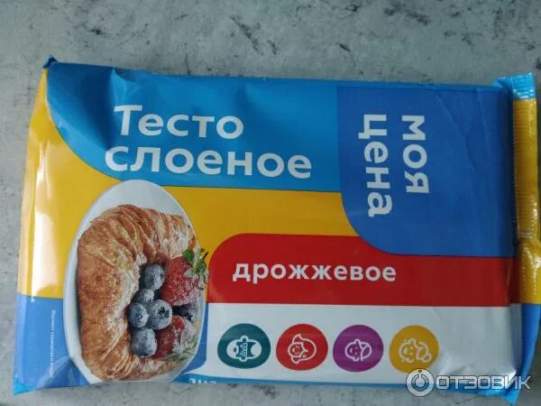 Дрожжевое тесто в магните
